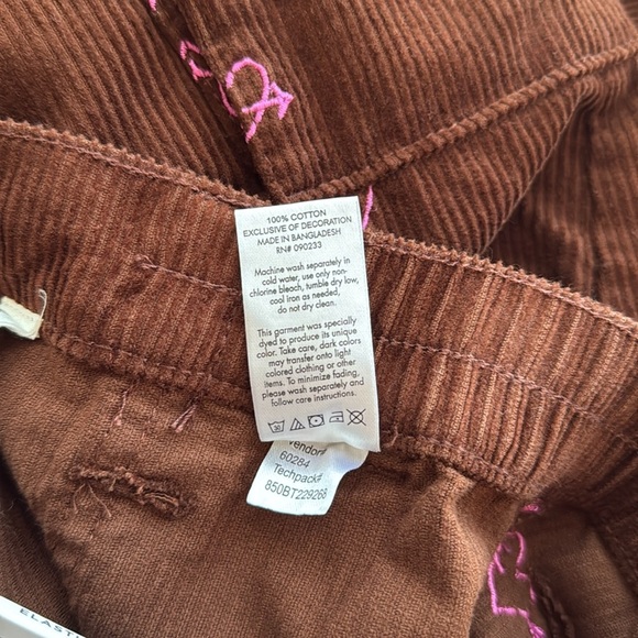 Pacsun Heartbreaker Corduroy Cargo Elastic Waist Pants. Size Small/26. NWT - Picture 16 of 16